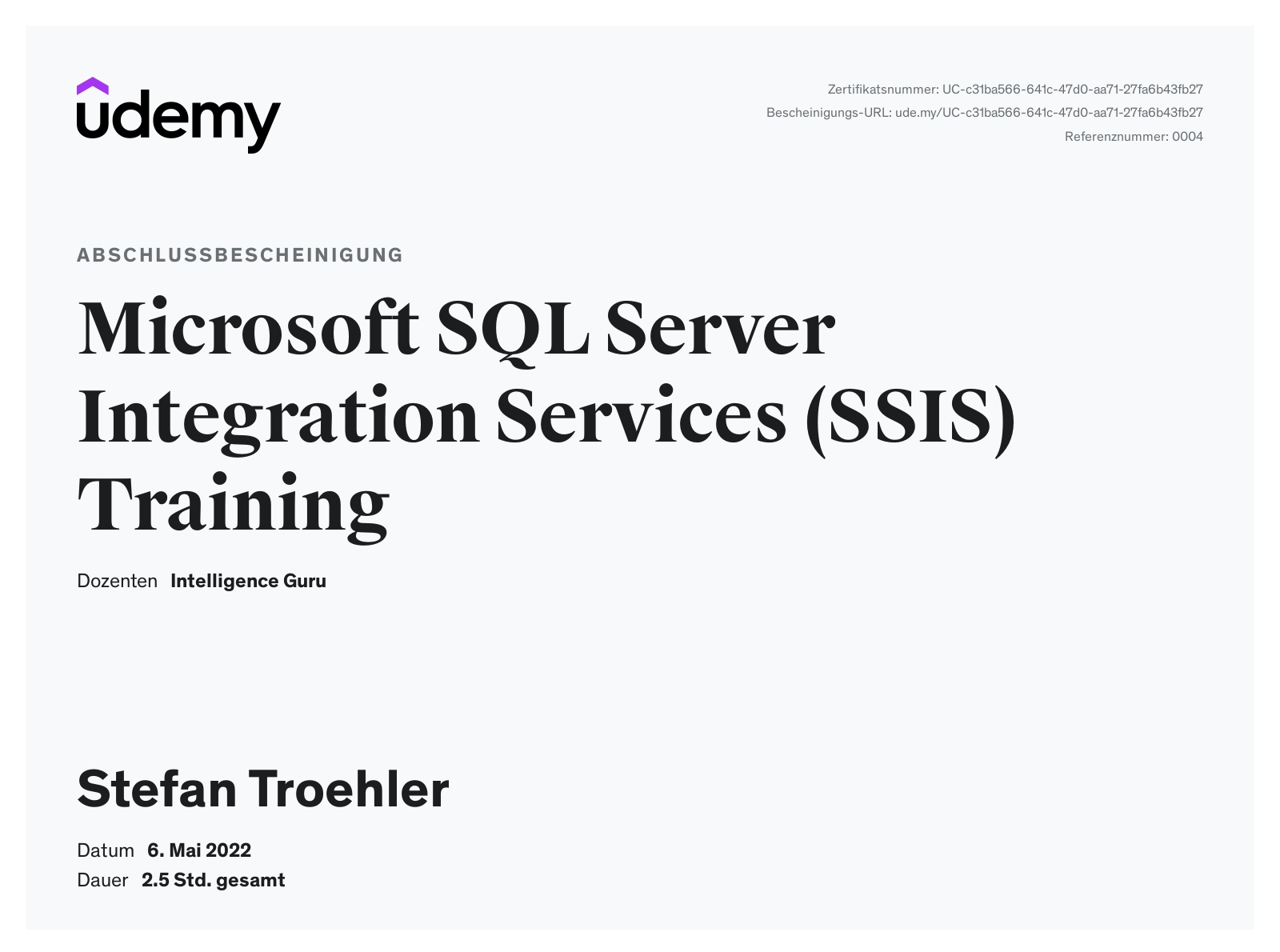 Certificate 4